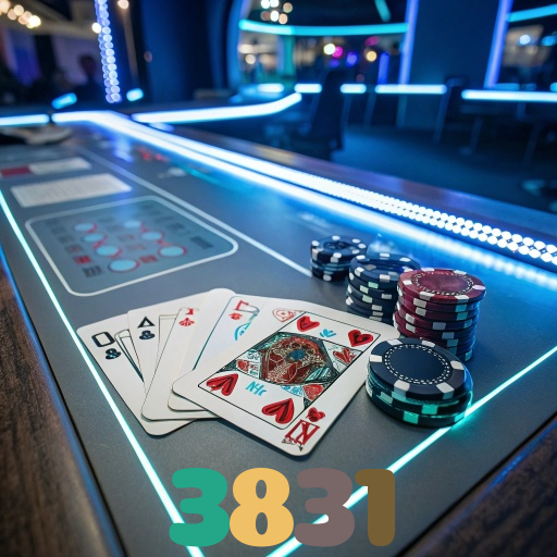 3831：Jogue poker, aposte no futebol e ganhe em grandes jogos de cassino!