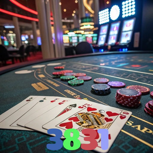 3831：Jogue poker, aposte no futebol e ganhe em grandes jogos de cassino!